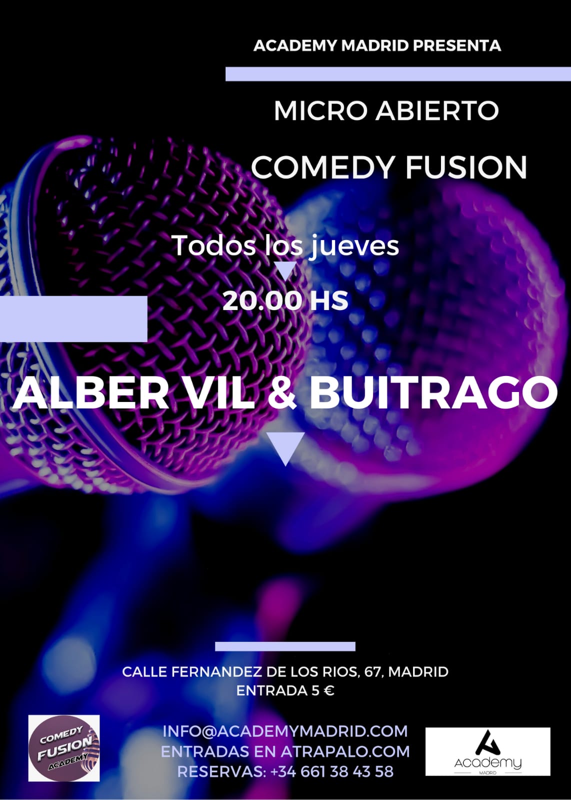 Open Fusion Comedy Academy